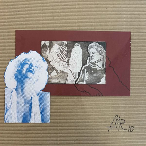 Marylin. Collage von Traute Molik-Riemer